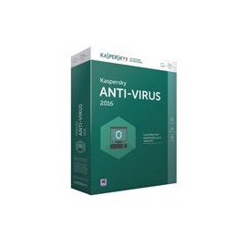 Antivirus 2016 1 an 3 postes KAV