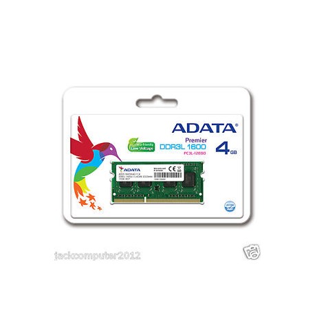 BARRETTE MEMOIRE DDR3L-1600 4G SODIMM