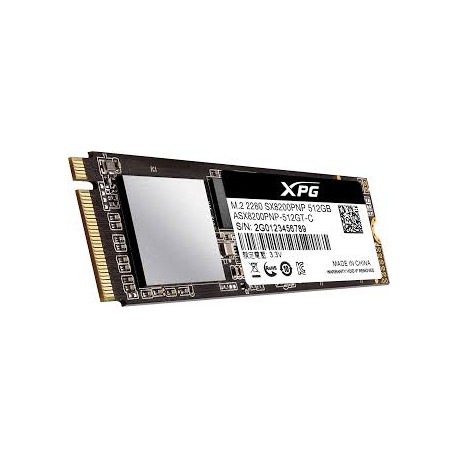 XPG SX8200 512GB 3D NAND NVMe Gen3x4 M.2 2280