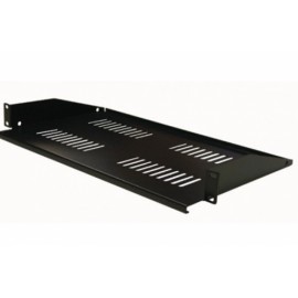 19" 1U FIXE PROF 300MM CHAR ,50KG NOIR