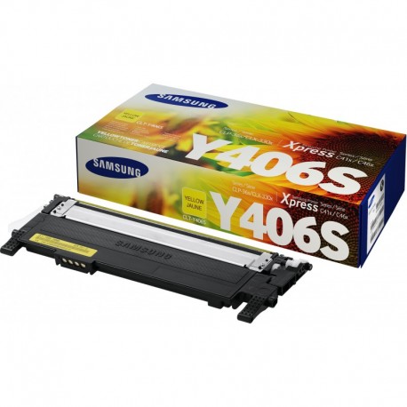 Samsung CLT-Y406S Yellow Toner Cartri