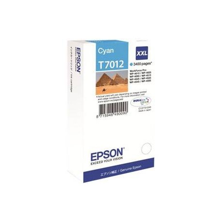 CARTOUCHE XXL CYAN 3400 PAGES