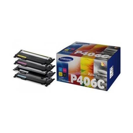 Samsung CLT-P406C 4-pk CYMK Toner Crt