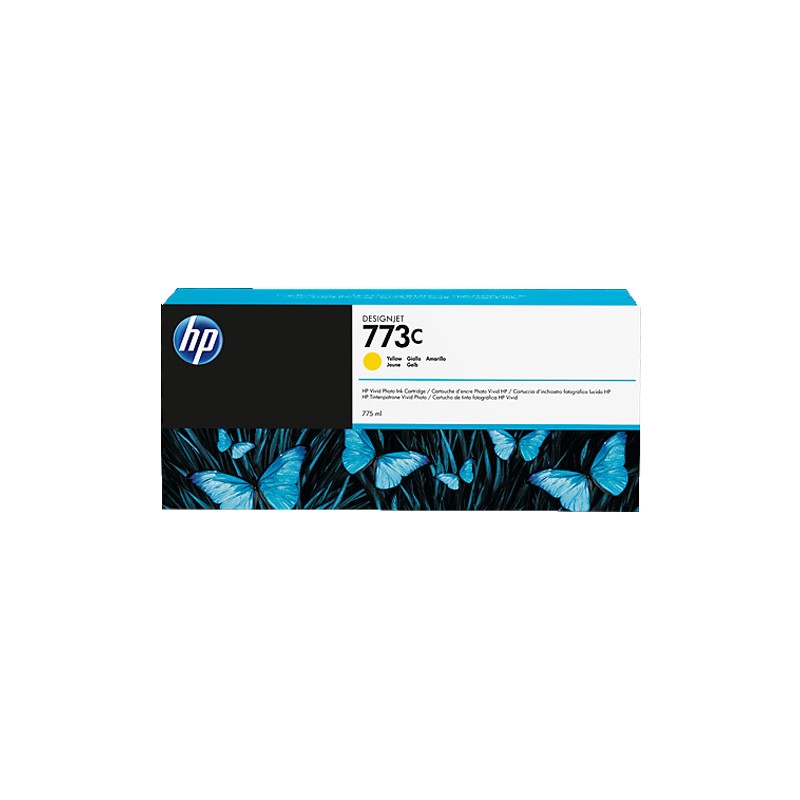 HP 773C 775-ml Yellow DesignJet Ink Cartridge - Mega Systems