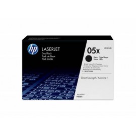 PACK DE 2 TONER CE505X 