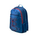 HP 15.6 Active Blue/Red Backpack