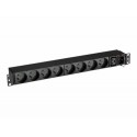 Eaton FlexPDU 8 FR 1U Noir