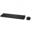 ENSEMBLE CLAVIER ET SOURIS SANS FIL DELL KM636 NOIR (580-ADFX)