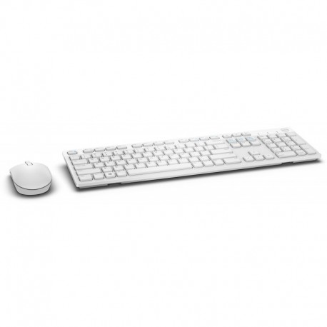 ENSEMBLE CLAVIER ET SOURIS SANS FIL DELL KM636 / BLANC