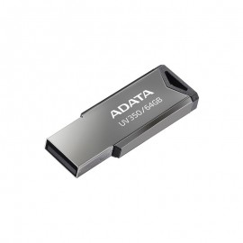 CLÉ USB ADATA AUV350 / 64 GO / USB 3.2 / SILVER