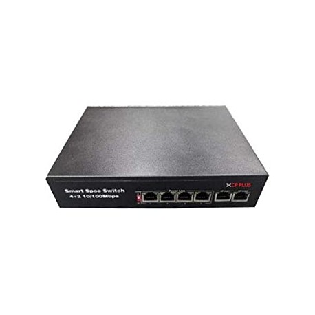 6 Port Fast Ethernet Switch with 4 PoE
