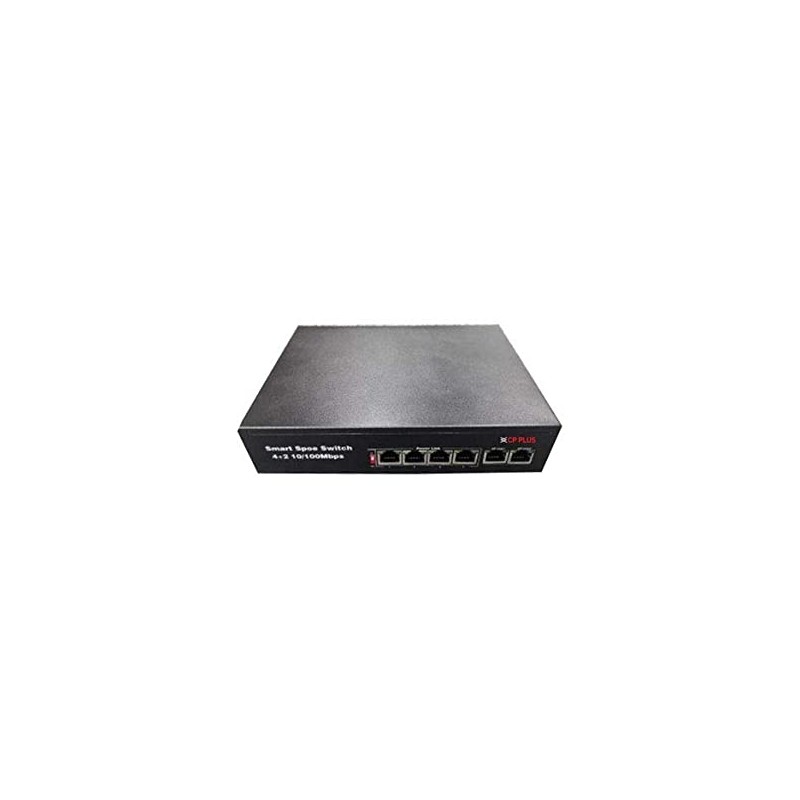 6 Port Fast Ethernet Switch with 4 PoE - Mega Systems