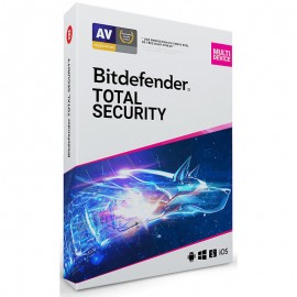 ANTIVIRUS BITDEFENDER TOTAL SECURITY 10 POSTES - 1 AN