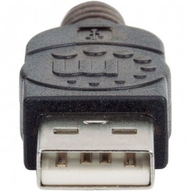 Rallonge USB 2.0 A-A 20m M/F / Noir