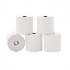 Pack de 5 Rouleaux Papier Thermique 80 x 70 mm