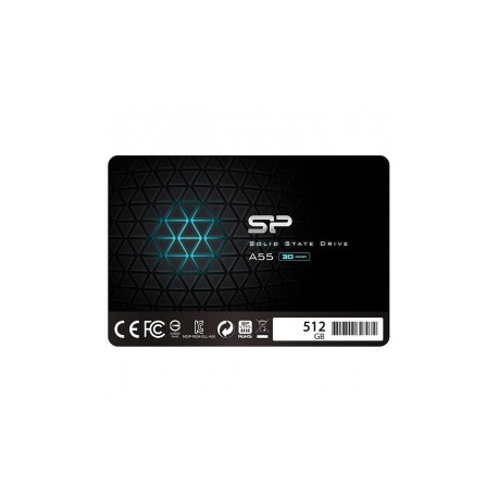 Disque Dur Interne SILICON POWER A55 512Go SSD - Noir