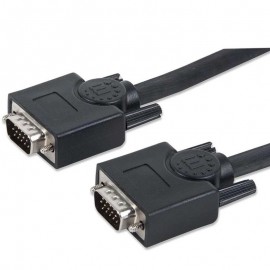Câble Ecran SVGA Manhattan 337342 HD15 Mâle 30M Noir