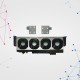 HPE ML350 Gen10 Redundant Fan Cage Kit with 4 Fan