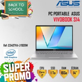 Pc Portable Asus Vivobook S14 S3407VA i7 13Gén 16Go 1To SSD Windows 11