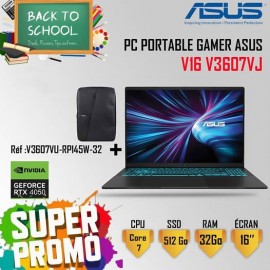 PC Portable Gamer ASUS V16 V3607VU Intel Core 7 240H 32G RTX 4050