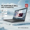 Pc Portable Dell Pro 15 Essential Intel Core 3 100U 16Go 512Go SSD - Noir