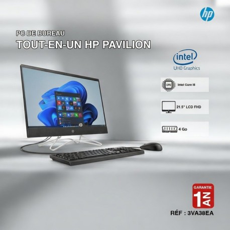 Pc De Bureau TOUT-EN-UN HP PAVILION 200 G3 - i5 - 4 GO