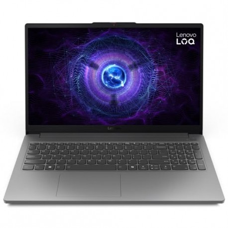 PC Portable Gamer Lenovo LOQ 15IAX9E / i5-12450HX / RTX 3050 6G / 16 Go DDR5 / 512 Go SSD / Windows 11 / Gris