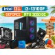 PC Gamer Budget Beast- i3-13100F - RTX 3050 - 16Gb - 512 Gb
