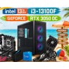 PC Gamer Budget Beast- i3-13100F - RTX 3050 - 16Gb - 512 Gb